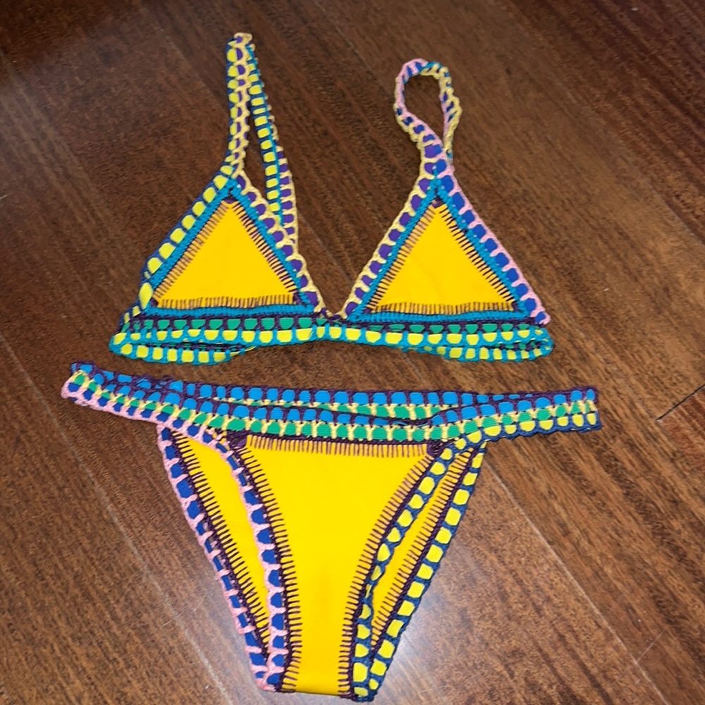 Kiini Yellow Bathingsuit